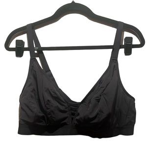 Cacique Women’s Black Bralette Wire Free Bra Size 18/20 Lane Bryant